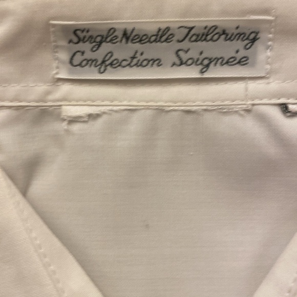 Embroidered Shirt White LARGE - Picture 6 of 10